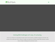Tablet Screenshot of bizmarkct.com